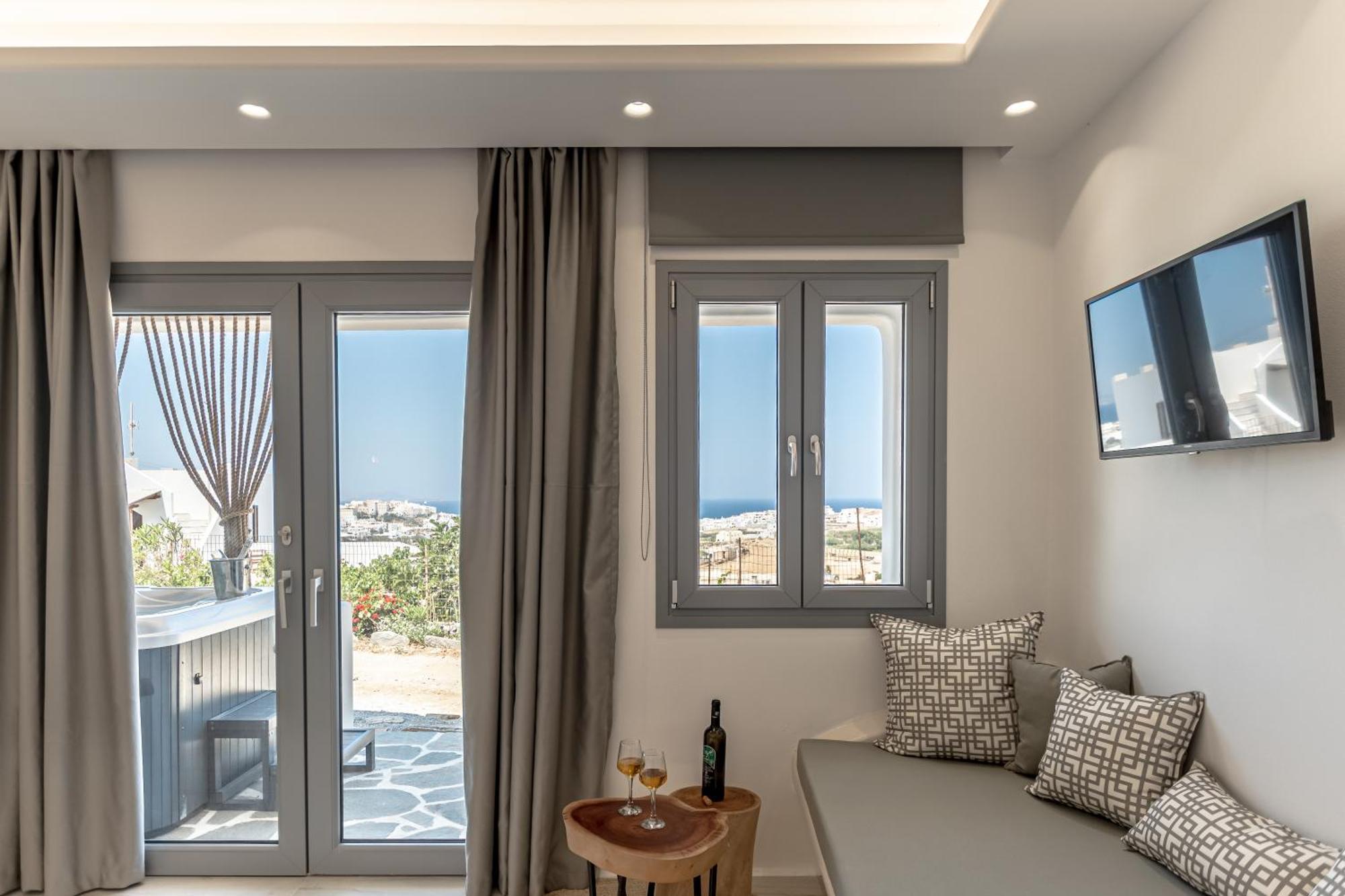 Naxian View Apartman Naxos City Kültér fotó